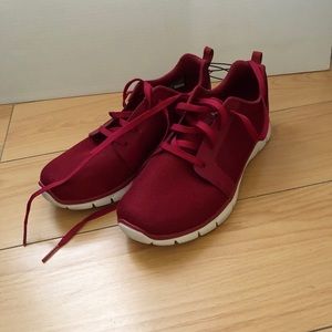 Lace up canvas shoes